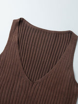 Knit Scoop Neck Maxi Dress