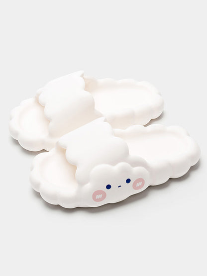 Cute Cloud Design Soft Indoor Slipper