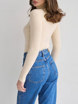 Turtleneck Knit Pullover