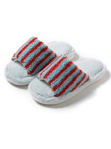 Stripe Clash Slippers