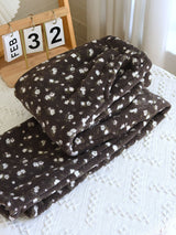 Flannel Print Long Pajama Pants