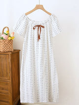 Vintage Charm Cotton Nightdress