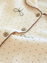 Polka Dot & Bow Pajama Set