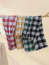 Cotton Classic Plaid Pajama Pants
