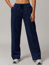 Side Stripe Wide Leg Trousers