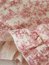 Petal Whisper Lace Short Sleeve Pajama Set