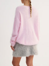 Solid Crew Neck Sweater