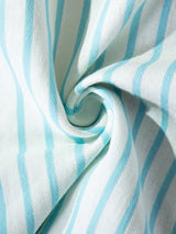 Kafiloe Striped Cotton Pajama Set