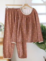 Blush Garden Dreams Long Sleeve Pajama Set