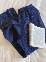 Lace Peter Pan Collar Pajama Set