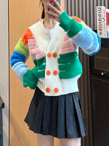 Color Pop Sweater Cardigan