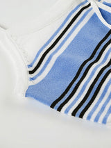 Color Block Crop Cami Top & Pants Two Piece Set