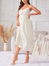 Lace Trim Robe & Chemise Nightdress Set