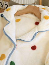 Flannel Long Sleeve Pajama Set