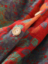 Vintage Patchwork Lace Trim Nightgown