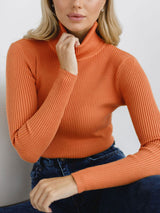 Turtleneck Knit Pullover