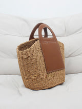 Handle Straw Tote Bags