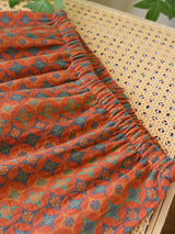 Small Flowers Cotton Pajama Set