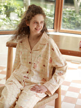 Kafiloe Capybara Cotton Pajama Set