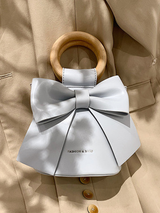 Mini Bow Bucket Bag
