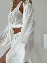 White Homewear 3-Piece Set