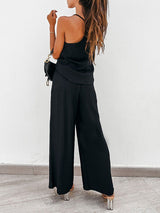 Solide Vest &amp; Pantalon Lounge Set