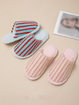 Stripe Clash Slippers