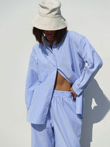 Long Sleeve Striped Shirt & Pants Set