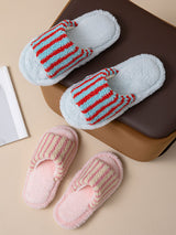 Stripe Clash Slippers