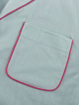 Colorblock Casual Two Piece Set