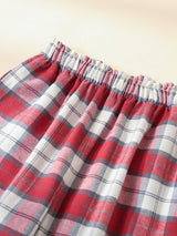 Cotton Classic Plaid Pajama Pants