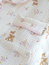 Cute Deer/Goose Cotton Pajama Set