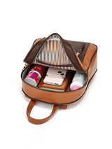3Pcs PU Handbags & Backpack Set