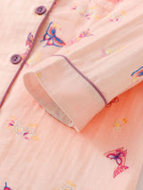 Butterfly Long Sleeve Pajama Set