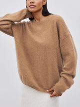 Solid Crew Neck Sweater