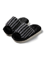 Stripe Clash Slippers