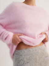 Solid Crew Neck Sweater