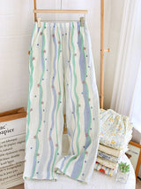 Printed Cotton Pajama Pants