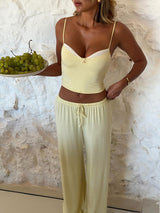 Sleeveless Cami Top & Pants Lounge Set