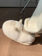 Fuzzy Sheep Slippers