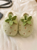 Strawberry Winter Slippers