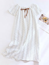 Vintage Charm Cotton Nightdress