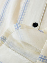 Cotton Stripe Couple Pajama Set