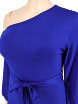 Solid Color Tie Up Lantern Sleeve Jumpsuits