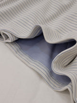 Thermal Velvet Striped Long Sleeve Pajama Set