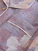 Jacquard Collared Pajama Set