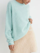 Solid Crew Neck Sweater