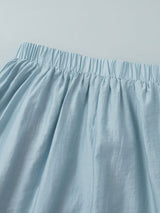 Ruffle Frill Long Sleeve Shirt & Shorts Set