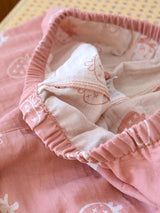 Strawberry Long Sleeve Cotton Pajama Set