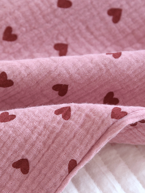 Cotton Hearts Printed Long Pajama Pants